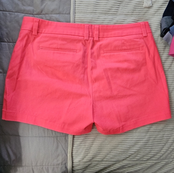 a.n.a Women's Bright Pink Twill Shorts Size 10 - Picture 7 of 8